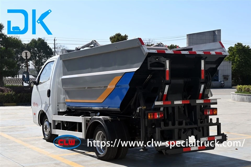 Pure Electric Self-loading Garbage Truck Chengli Pure Electric Truck