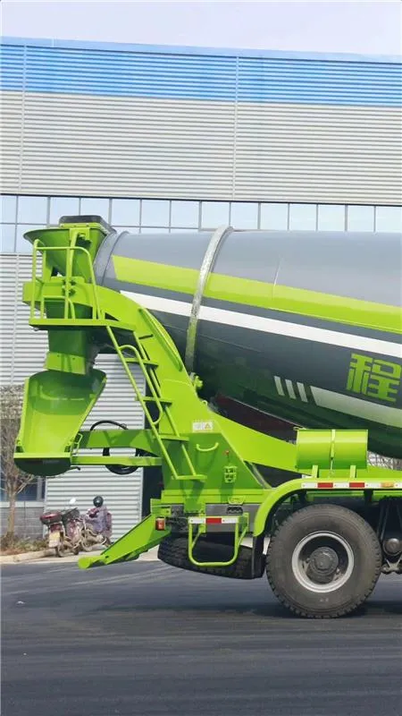 16.2 cubic yard concrete mixer truck