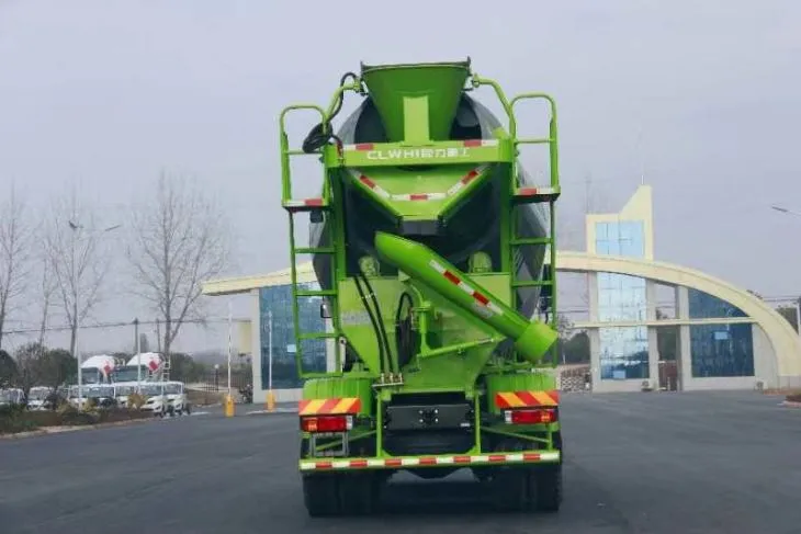 16.3 cubic yard concrete mixer truck